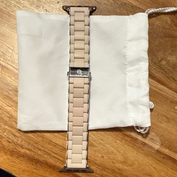 Michele Apple Watch Stainless Steel Link Watch Band